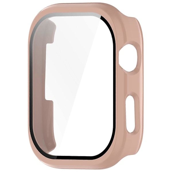 For Huawei Watch D2 Etui Hård PC Hele Vejen Rundt Urcover med Hærdet Glas Film - Pink Multicolor Pink