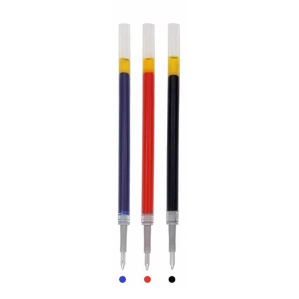 20 stk Neutral Ink Gel Pen Refill Sort Blå Rød 0,5 mm Bullet School Paperery