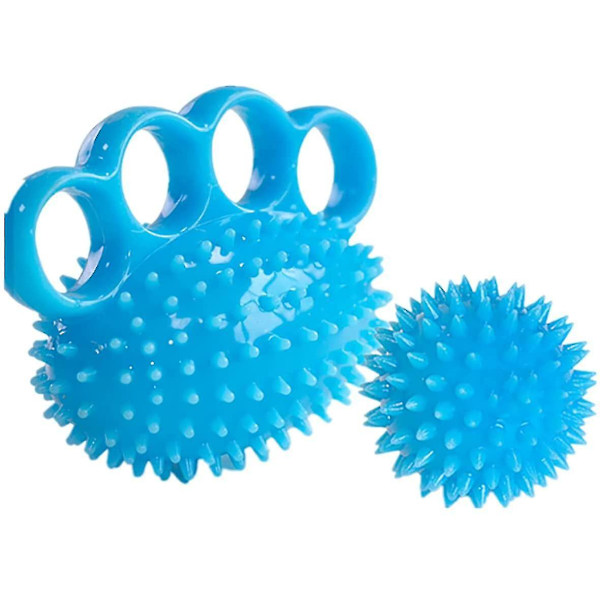 Handgreppsövning Förstärkare, Spikiga Massagebollar För Rygg, Muskler Och Handstyrkeövning För Fingrar, Klämboll Och Terapiball Fo