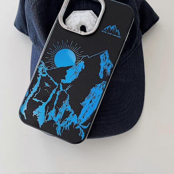 Kotelo iPhone 13 Pro Max TPU+PC Galvanointi Aurora Matkapuhelinkotelo