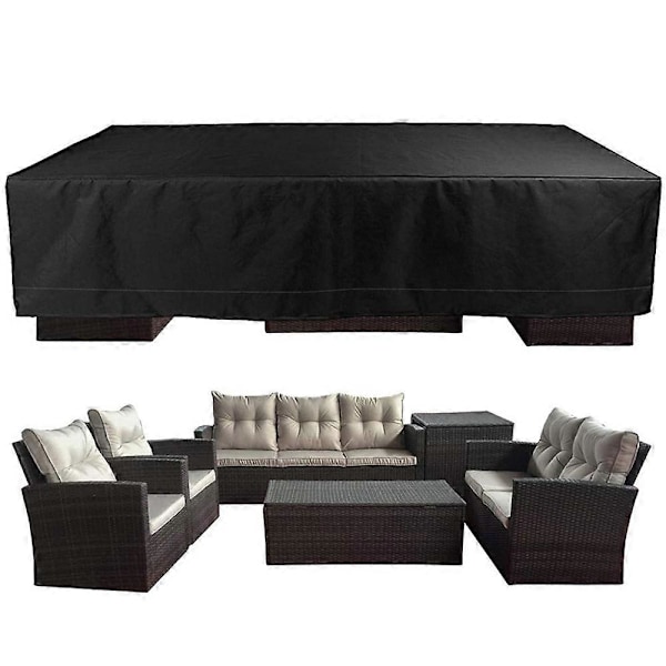 Puutarhapöydän suojapeitteet Puutarhakalusteiden suojapeitteet Suojapeite Puutarhan ulkokalustesarjan peite 350x260x90cm