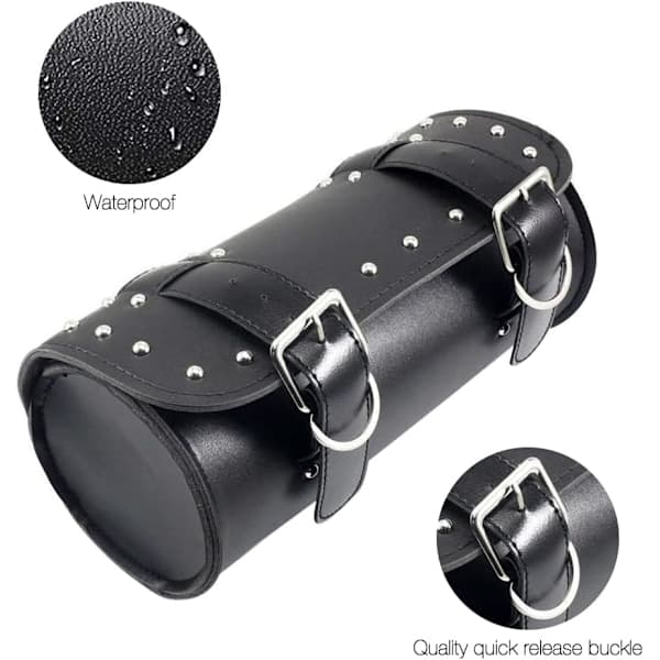 Universal Motorcykel Sidetaske, Motorcykel PU Læder