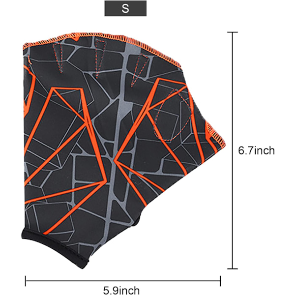 Vuxen simhandskar med öppna fingrar, simhudar, elastisk nylon, vattenträningshandskar, justerbara dykhandskar