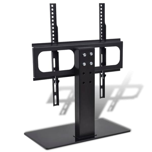 vidaXL TV-teline jalalla 400 x mm 23\" - 55\" Musta