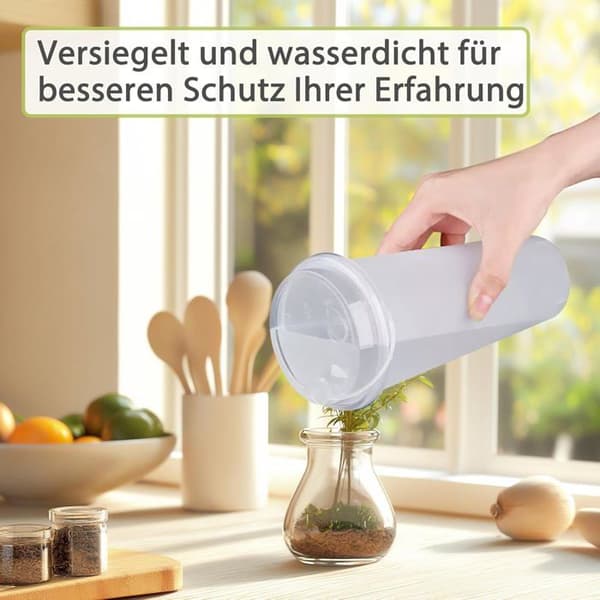 Återanvändbar plastmugg - HOME SAFETY - Med platta lock - 500 ml - 50 stycken - Läckagesäker, diskmaskinssäker
