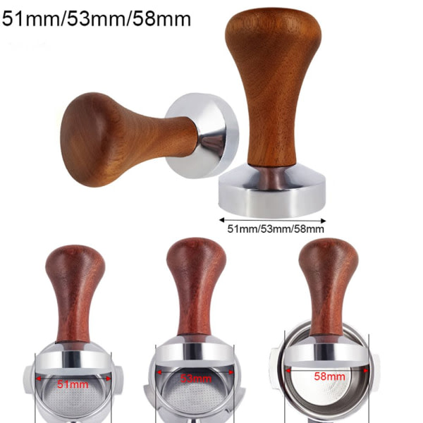 Espressokaffe Tamper 51mm/53mm/58mm