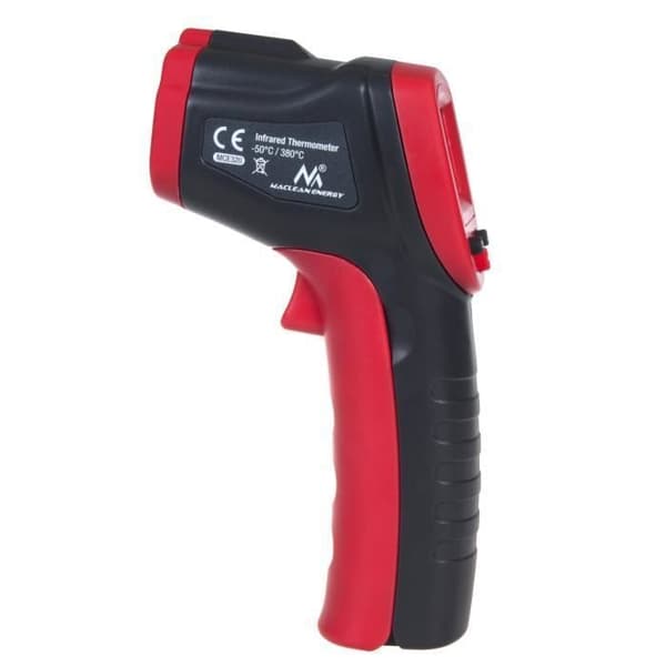 Infrarødt Termometer - Temperaturtester - -50°C til +380°C - Nøyaktighet ±1.5°C - Berøringsfritt