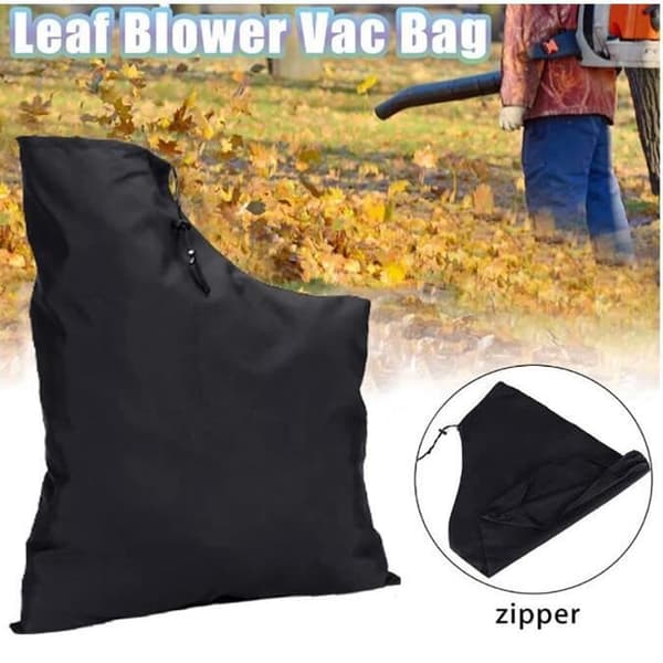 Erstatningspose til løvblæser/-støvsuger - Holdbar polyester - 44x60 cm - Vandtæt - Nem at rengøre