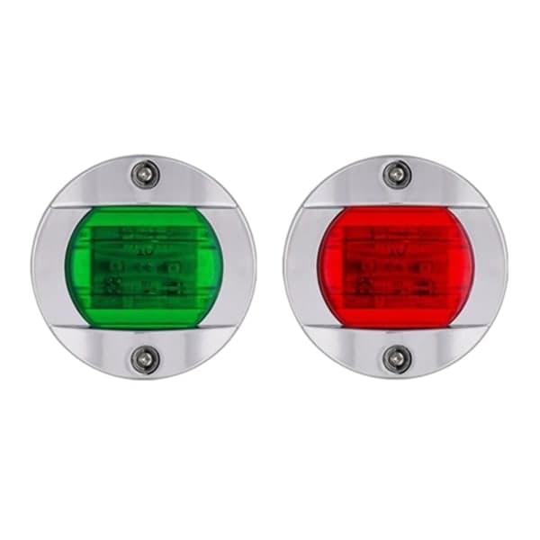 Båtnävigationsljus Vattentäta Marin Användbara LED-Stripljus (2-pack)