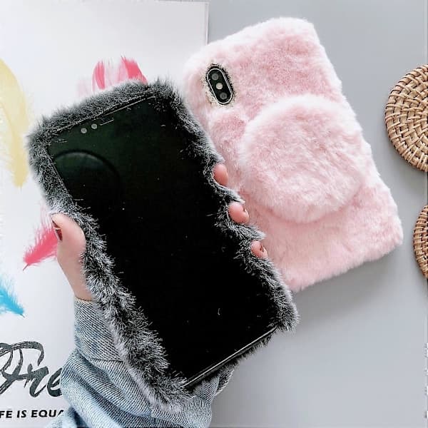 Blødt telefoncover med spejl til iPhone XS Max