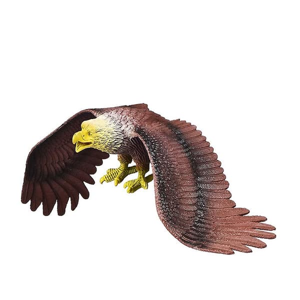 15 Barnas Actionfigur Leketøy Solid Statisk Ørnemodell Samlefigur Brown