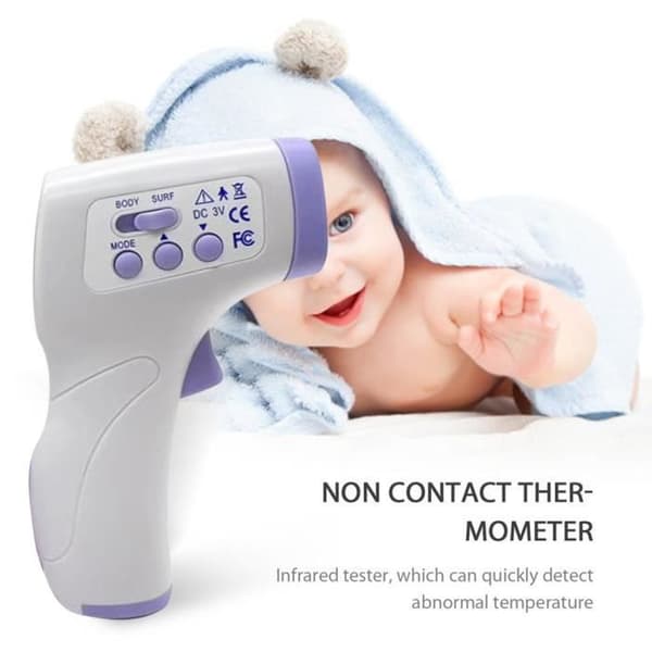 Beröringsfri infraröd panntermometerpistol, professionell medicinsk digital örontermometer