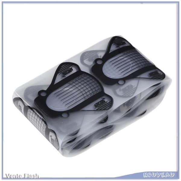 Negleforlengelsesguide - 100 stk - PP-materiale - Selvklebende - Gjenbrukbar