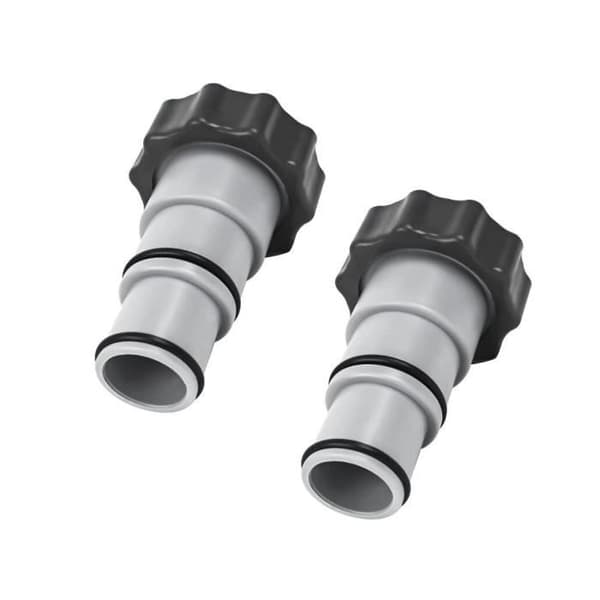Slangadapter - Intex - 2-pack - För pump - Kompatibel med 1,5 och 1,25 tum