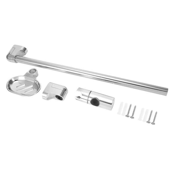 Dusjhodeholder - HB057 - Rustfritt stål - 360° rotasjon - Høydejusterbar
