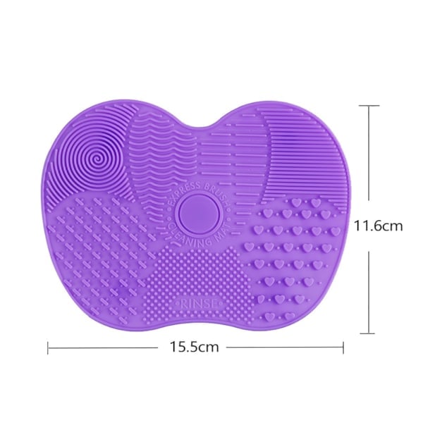 Silikoninen meikkisiveltimen puhdistustyökalu Face brush B