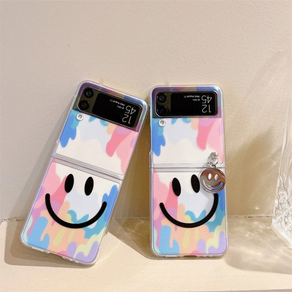 Puhelimen kotelo Samsung Galaxy Flip3:lle, jalustalla B, Samsung Galaxy Z Flip 3