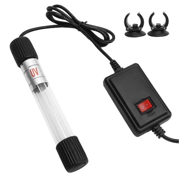 9W EU Stik Akvarium Undervands UV Lampe til Akvarium Vandrensning og Algefjernelse