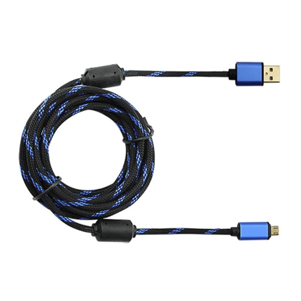 3M Micro USB-laderkabel for ekstra lang for Play-ladingkabel for Xbox One-kontroller Power Charge Cor
