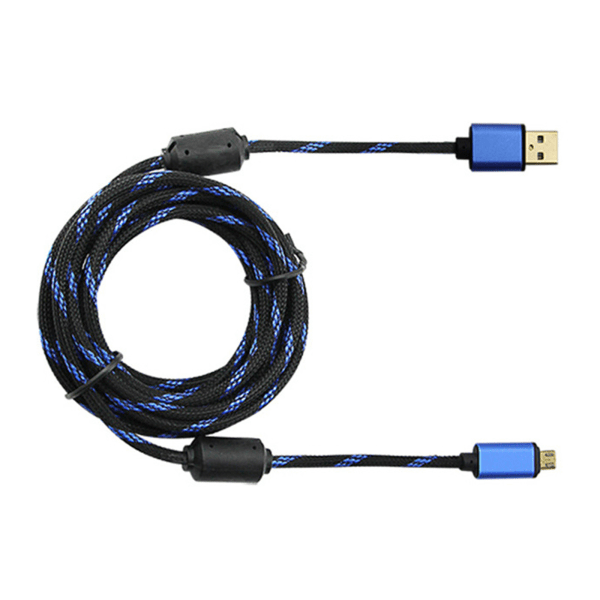 3M Micro USB-opladerkabel til ekstra lang til Play-opladningskabel til Xbox One-controller Power Charge Cor