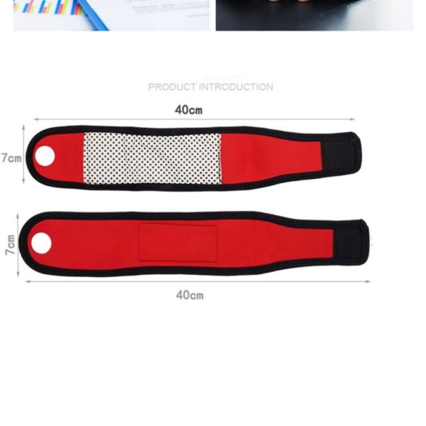1 par handledsskydd handledsstöd red no fever-no fever