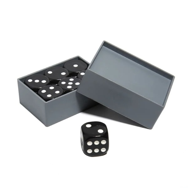 pcs/kartong Predict Miracle Dice Magic Toy Dice Svart