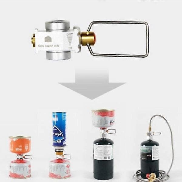 Camping Gassparer Plus Gasskonverter Shifter Refill Flat Tank