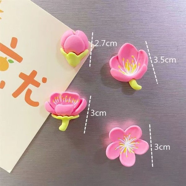 12 pcs Blomma Refrigerator Stickers Creative Refrigerator Stickers