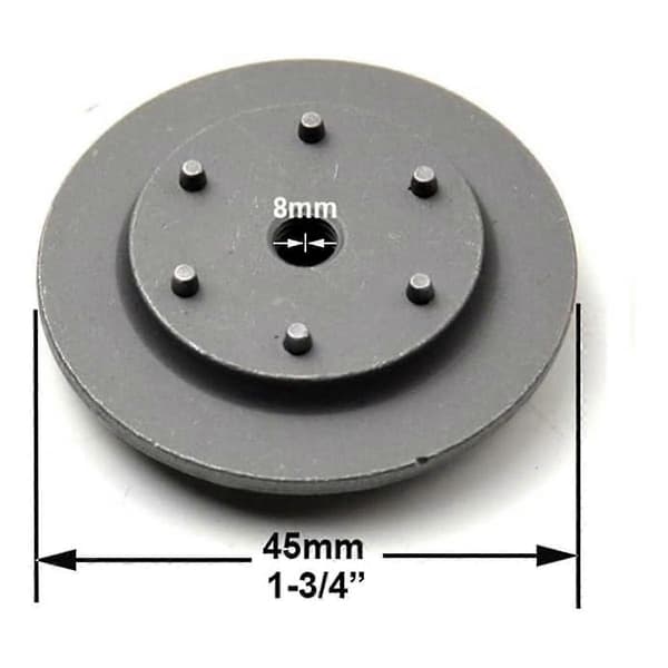 1-pack oscillerande sågadapter för maskiner av Star Shank-typ för att installera normala OIS Muli Tool-sågblad