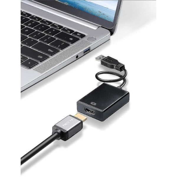 USB til HDMI-adapter, USB 3.0/2.0 til HDMI 1080p videografikabel