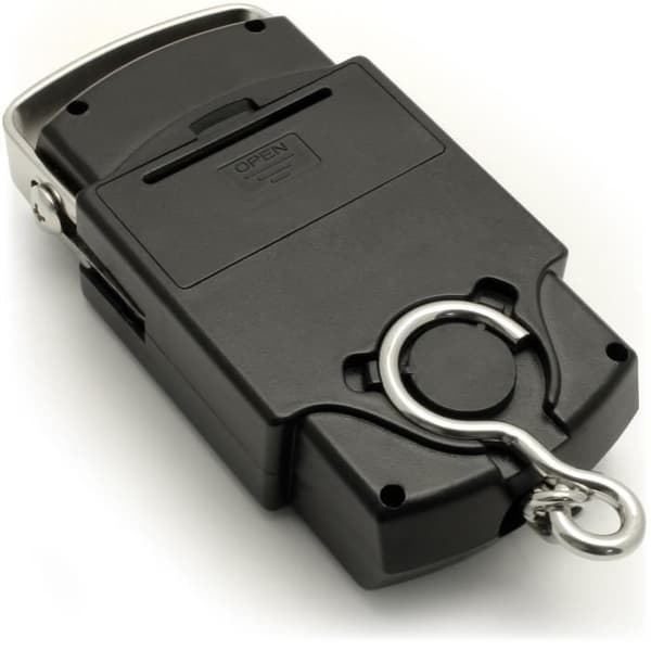 Fiskvåg - U6847 - 50kg/110lbs - LCD-skärm - Måttband