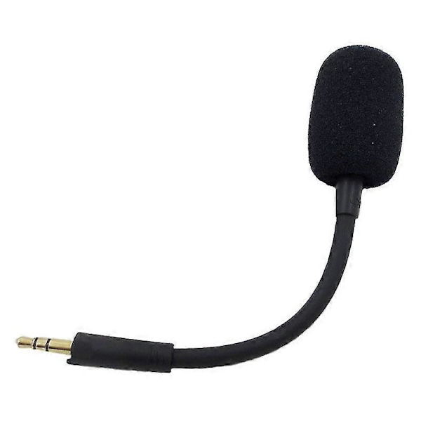 Avtakbare mikrofoner for Razer Barracuda X trådløse hodetelefoner med skumdeksel Black