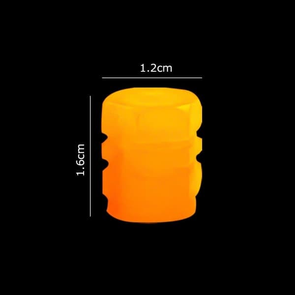 40 dekkventildeksler yellow