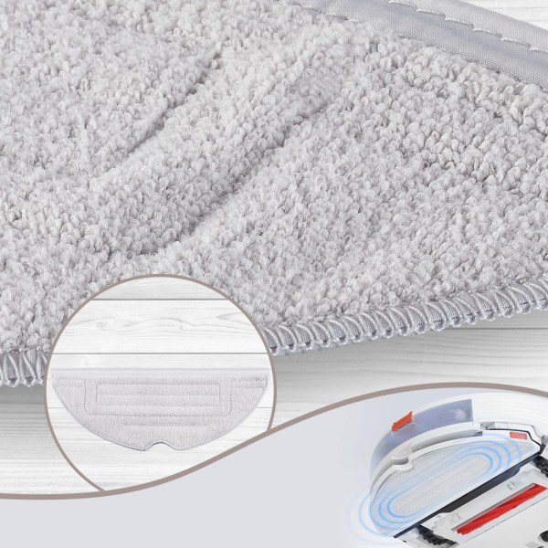 INF moppekluter for Xiaomi Roborock S8/S8+ 6-pakning