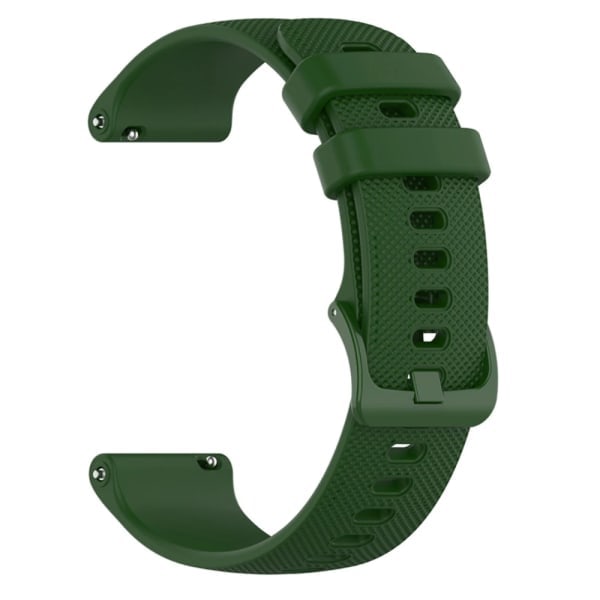 20 22mm Silicone Wristband for Garmin Venu 3 Band Forerunner 265 255 245 Music Vivoactive 4 Band for Garmin Venu Sq 2 Plus Wristband Army Green