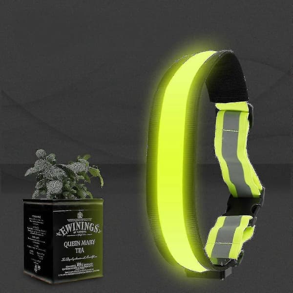 LED Løpebelte - USB Oppladbart Reflekterende Lysende LED Midjebånd, Blinkende Sikkerhetslysbelte For Løpere, Jogger