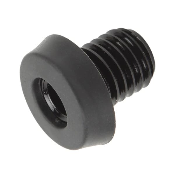 Pool kø hylster aluminiumlegering plast bagprop billard kø bumper beskytter sort