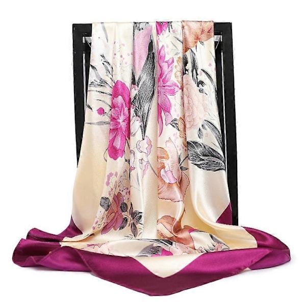 Lyxiga Märkesvarumärken Kvinnors Siden Scarves | Lyxiga Märkesvarumärken Kvinnors Scarf Siden - 90 90cm Lyx 47 90X90cm