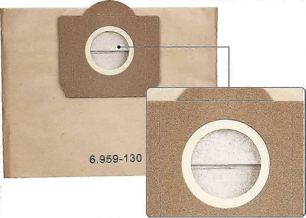 Kärcher 6.959-130.0 Paperipaperi WD 3 MV 3 -imureille, 12 kpl