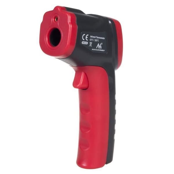 Infrarødt Termometer - Temperaturtester - -50°C til +380°C - Nøjagtighed ±1,5°C - Berøringsfri