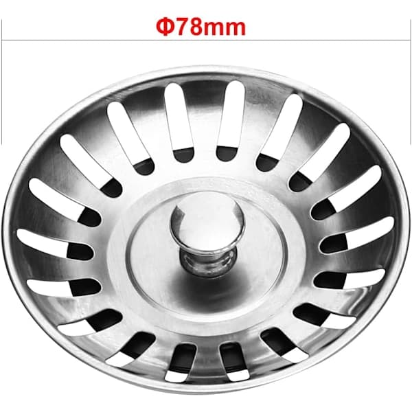 Diskho sil, rostfritt stål, diameter 78 mm