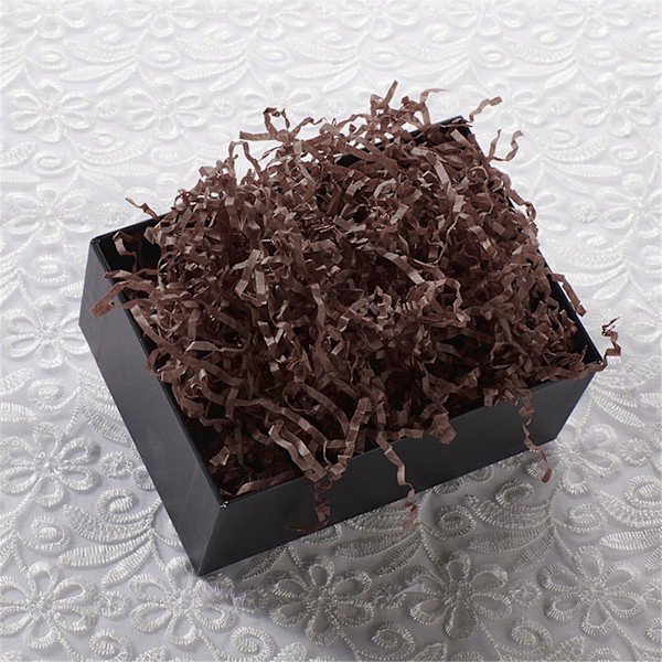 Sinknap Raffia-paperi Värikäs Koristeellinen Ympäristöystävällinen Lahjapakkauksen Täytemateriaali Raffia-silputtu Paperi Juhliin Black