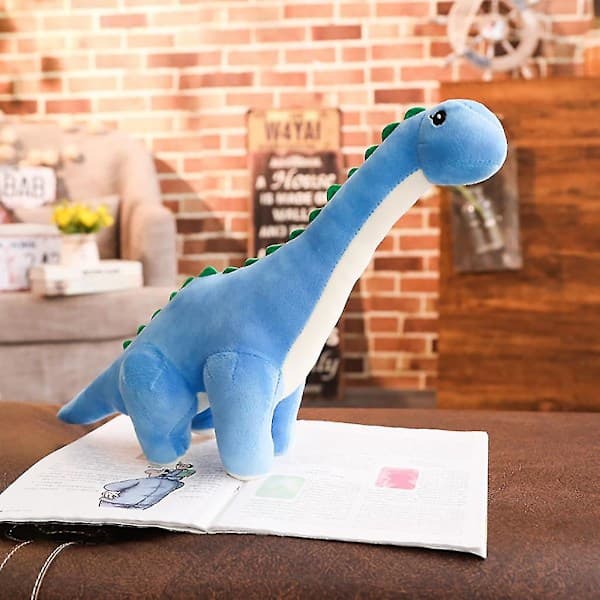 Dinosaurie plyschleksak Långhalsad drakdocka Julklappsdocka
