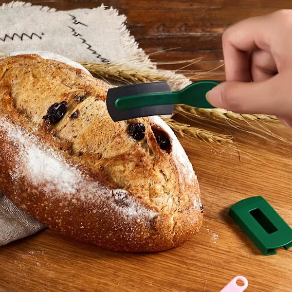 Brødkniv, 1 stk. Kulstofstål Brødblade, Bagers Brødblade, Grignette Bagers Brødblade, Bagers Brødblade Til Brød, Rustfrit Stål Bagers Brødblade, Til Fransk Brød