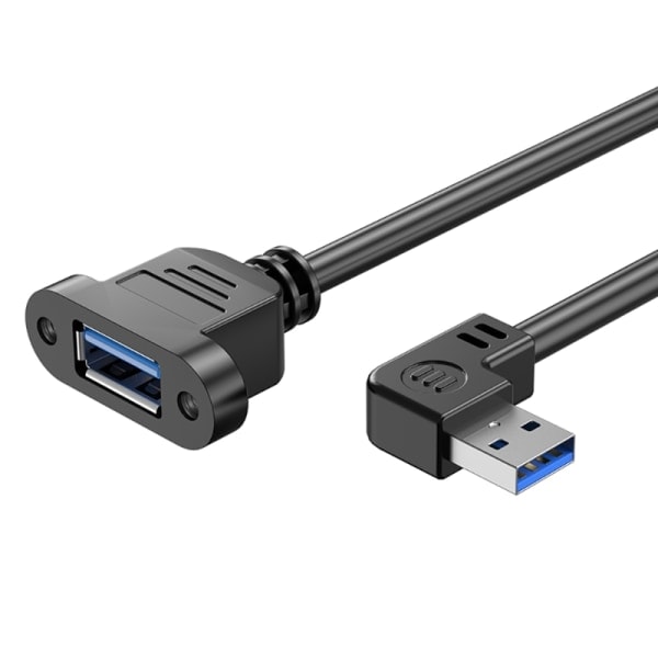 USB3.0 Han til Hun Kabel USB3.0 Forlængerledning 5 Gbps Højhastighedsoverførsel