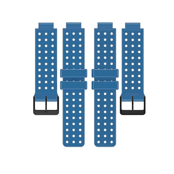 Rem til Garmin Approach S20 Monokrom Urrem til Garmin Approach S20 Silikone Udskiftning Mode Armbånd til Garmin blue