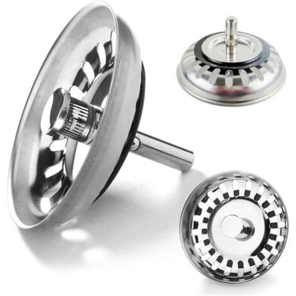 Køkkensi si filterlåg, diameter 79 mm, rustfrit stål