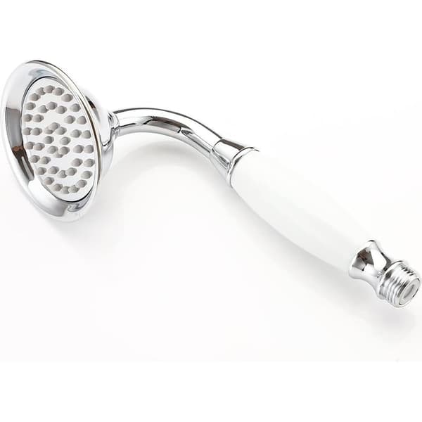 Tradisjonelt 8,3 cm forkrommet messing og keramisk dusjhode for baderomskraner