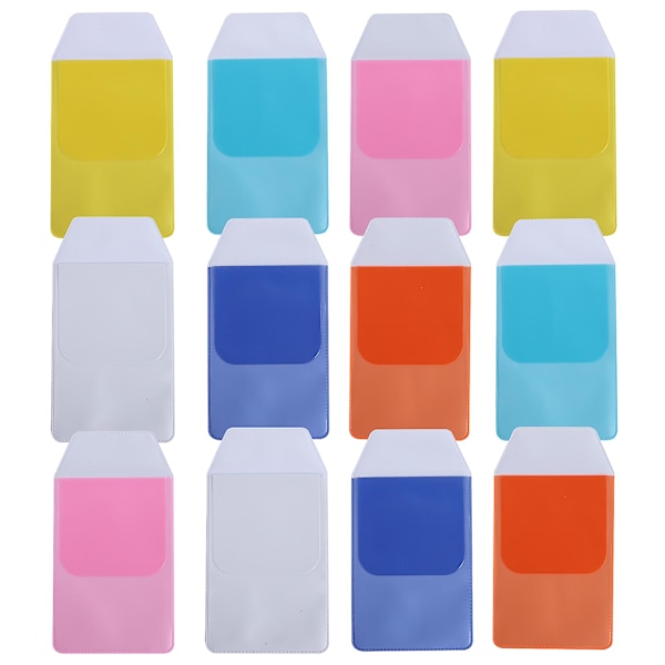 12 stk. Lommeorganisatorpunger Kontor Lommebeskytter Kosmetik Make Bag Pen Lommebeskytter Blyantpung Blyantholdere