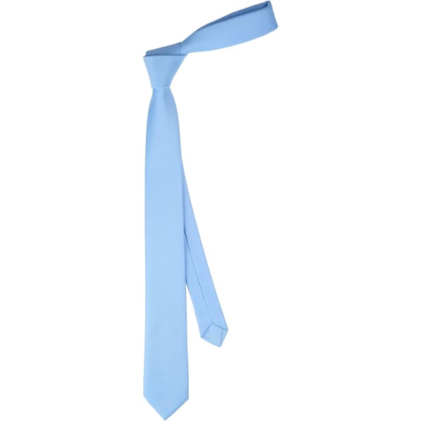 Slips til mænd og kvinder Ensfarvet Slankt mænds slips 6 cm